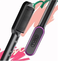 TYMO RING Hair Straightener Brush Black – Hair