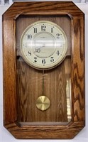 Howard Miller Wooden Battery Operated Wall Clock