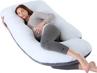 $95 Pregnancy Pillow with Removable Velvet Cover