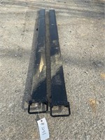 New Set Of 8' Pallet Fork Extensions
