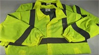 (2) New PIP Medium Yellow Safety Jackets