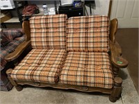 Vintage 2 cushion couch