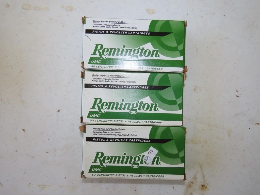 3 Boxes of Remington .25 Automatics