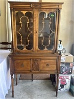 Vintage 1 Piece China cabinet