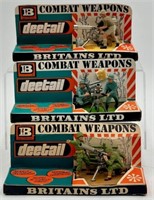 3pc Britains Deetail Combat Weapons