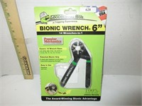 Bionic grip 6 inch wrench