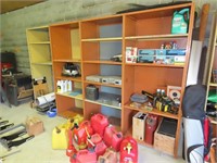 4 Sections of Metal Shelving