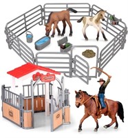 New Toy Horses,Horse Stable PlaySet,Horse Toys
