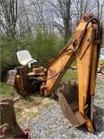 Used Case D130 Quick Attach Backhoe Attachment