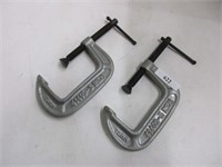 Pair of 3 inch clamps