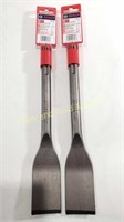 (2) Bosch Tile Chisels 2" x 11 1/2" NIB