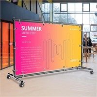 Backdrop Stand 10x7ft(wxh) With Wheels Photo Studi