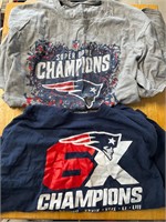Two men’s patriot shirts, size XL