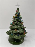 Vintage Ceramic Lit Christmas Tree