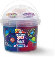 Elmer’s Gue Premade Slime Bucket, Space Adventure