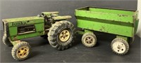 Tonka Tractor with Wagon