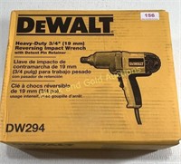 DeWalt Heavy Duty 3/4" Reversing Impact Wrench