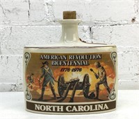 8x8" North Carolina American Revolution decanter