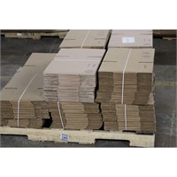 Pallet of 12x7x5 Boxes
