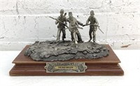 9x5" Chilmark Pewter the Irish brigade sculpture