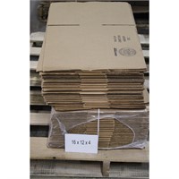 Pallet Of 16x12x4 Boxes