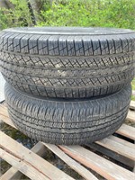 (2) New Goodyear P265/70R17 Rims And Tires