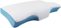 Contour Memory Foam Pillow for Neck Pain - Gray