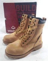 Wolverine Floorhand Brown Boots Size 7.5 NIB
