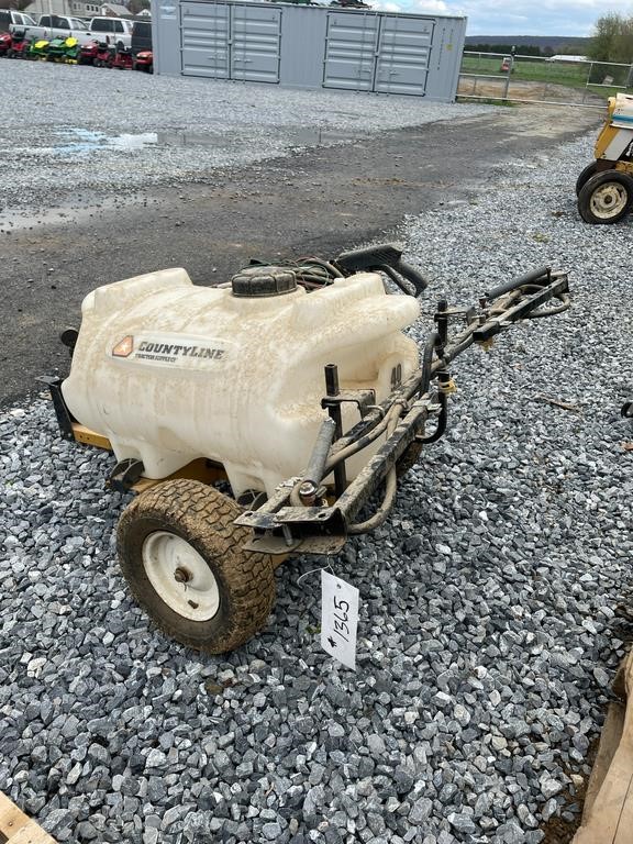 Used Towable Sprayer W/ Foldable Booms