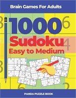 Brain Games - 1000 Sudoku Easy-Medium