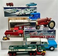 Assorted Trucks and Cars