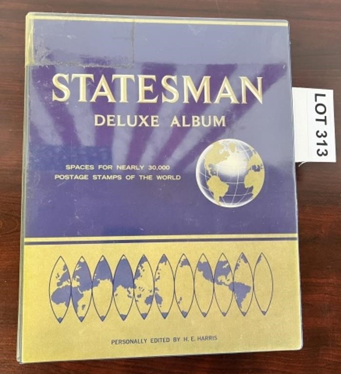 Statesman Deluxe Album Stamp Collection