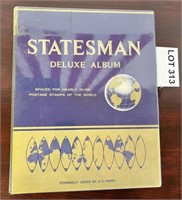 Statesman Deluxe Album Stamp Collection