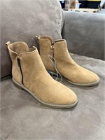 Tan Ankle Boots Size 7 1/2