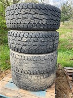 Lot Of (4) Falken 37X13.50R18LT Tires