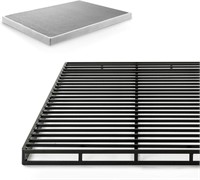 ZINUS 4 Inch Mattress Foundation  Full  White