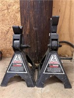 Two (2) Craftsman 3 Ton Jack Stands
