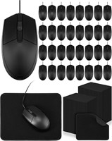 10- Pack  Wired USB Mouse 1000 DPI
