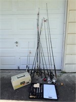Gone Fishin’ - Rods, Reels, Tackle, Cleaning Kit