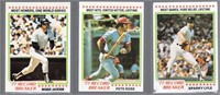 Lot of 3 1978 Topps 77' Record Breakers Pete