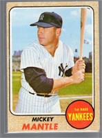 Mickey Mantle 1968 Topps #280