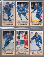 6 Quebec Nordiques Cards!!! Remember they moved