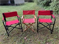 Three (3) Outdoor Chairs