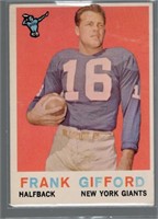 Frank Gifford 1959 Topps #20