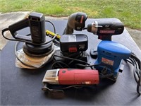 Assorted Hand Tools and Shop Lights