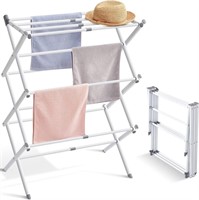 NEW $53 Foldable Laundry Drying Rack, 3-Tier
