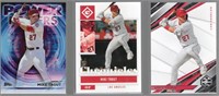 Lot of 3 Mike Trout Cards