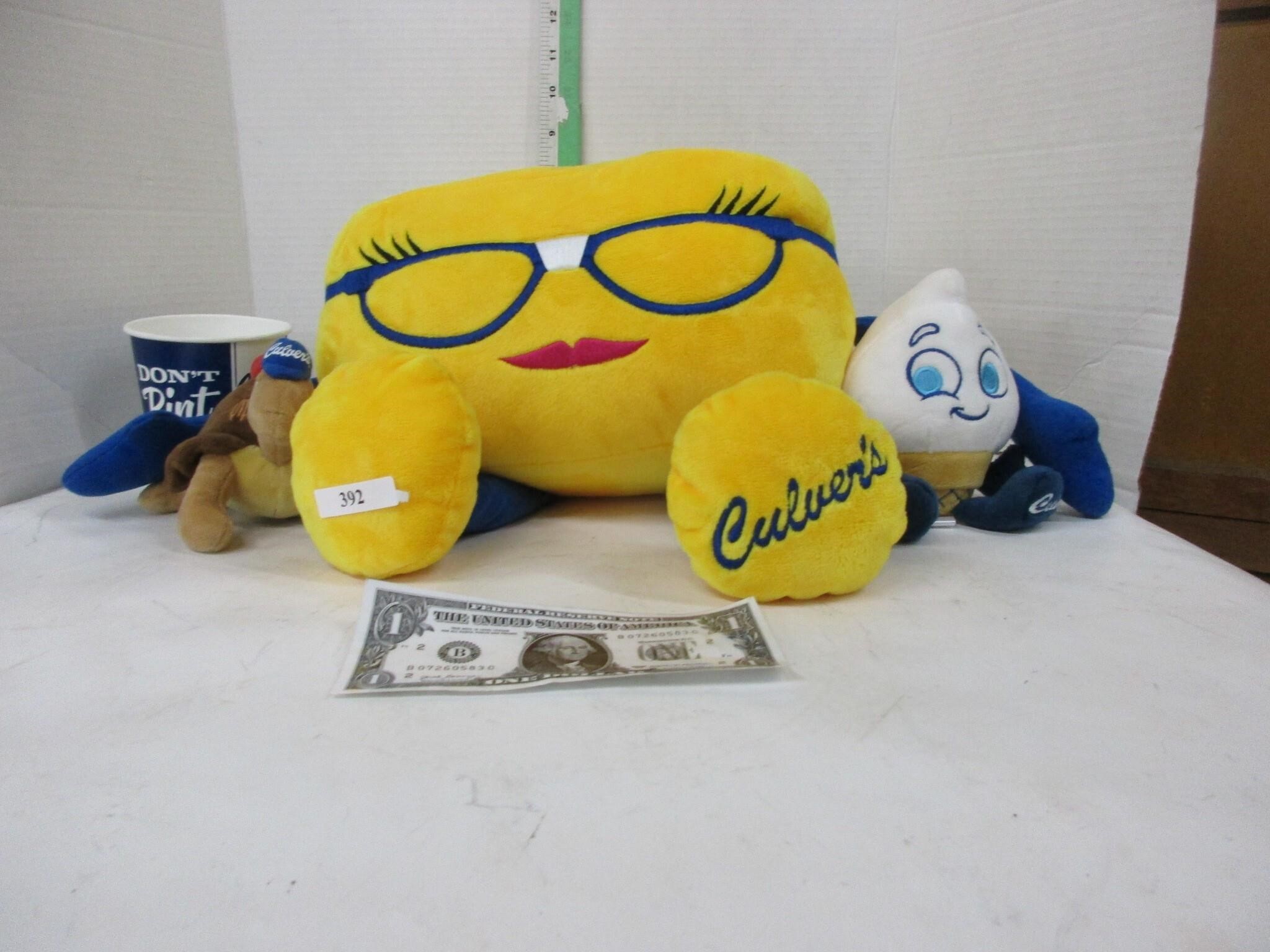 Culver's plush toy family XL"Goldie",