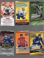 6 Hockey Packs From Multiple Years and Products