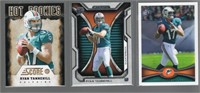 Lot of 3 Ryan Tannehill Rookie Cards